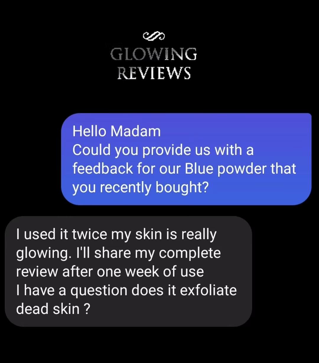 Moroccan Blue Nila Clay Powder