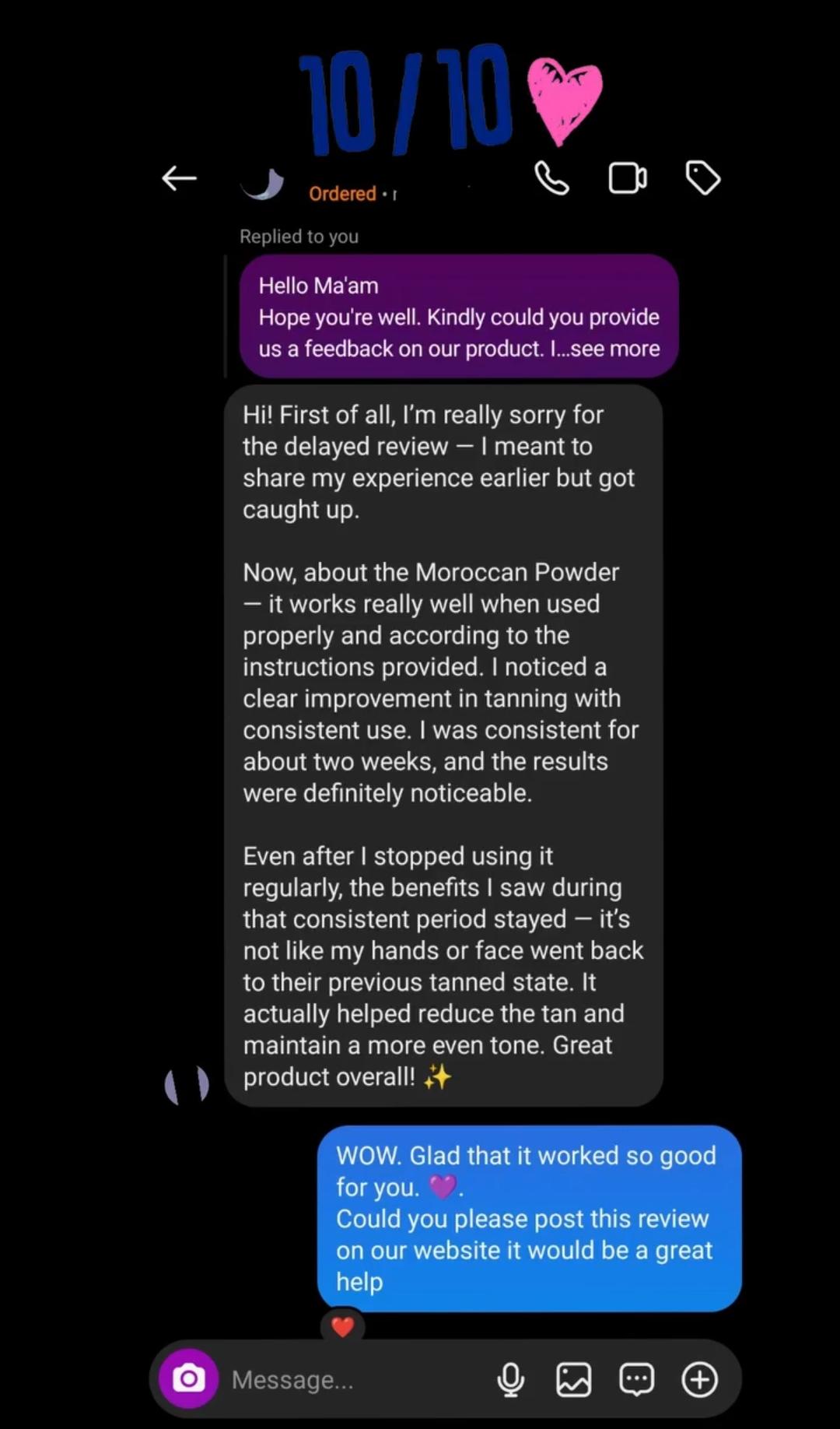 Moroccan Blue Nila Clay Powder